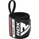 Бинти для зап*ясть (кистьові бинти) RDX W3 Gym Wrist Wraps Full Black