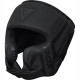 Боксерский шлем RDX T15 Noir Cheek Protector Matte Black XL (капа в комплекте)