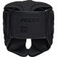 Боксерский шлем RDX T15 Noir Cheek Protector Matte Black XL (капа в комплекте)