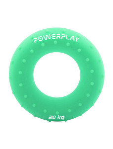 Еспандер кистьовий силіконовий PowerPlay PP-4338 Hand Grip Medium 20 кг. Зелений