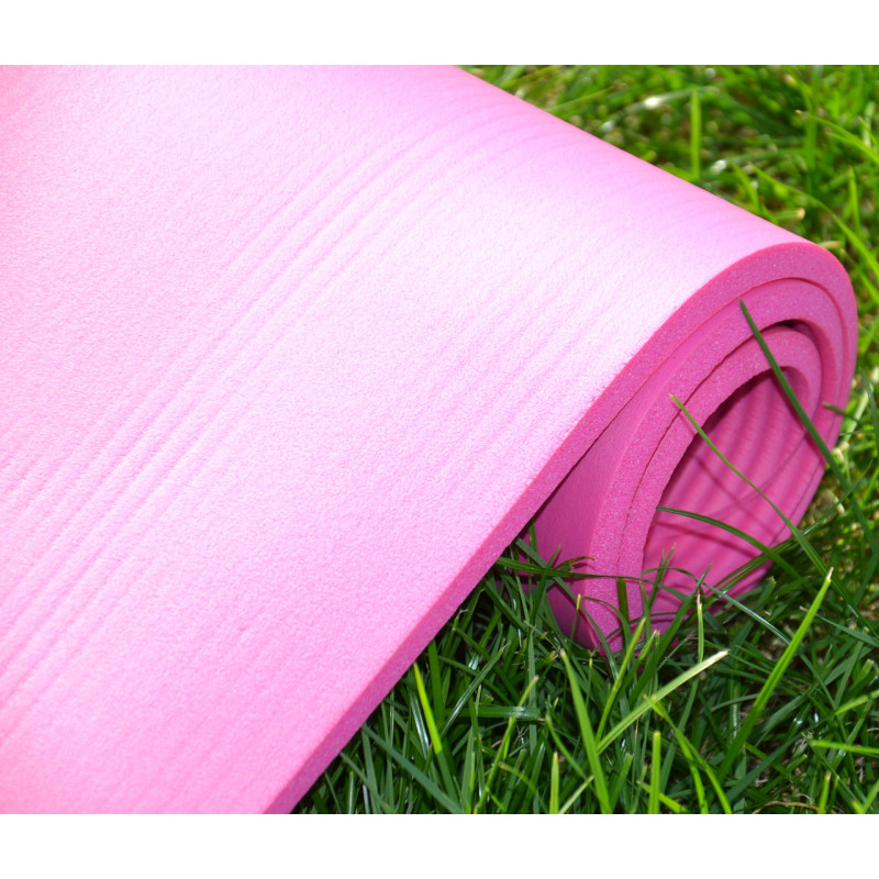 Килимок для йоги та фітнесу Power System PS-4017 NBR Fitness Yoga Mat Plus Pink (180х61х1)