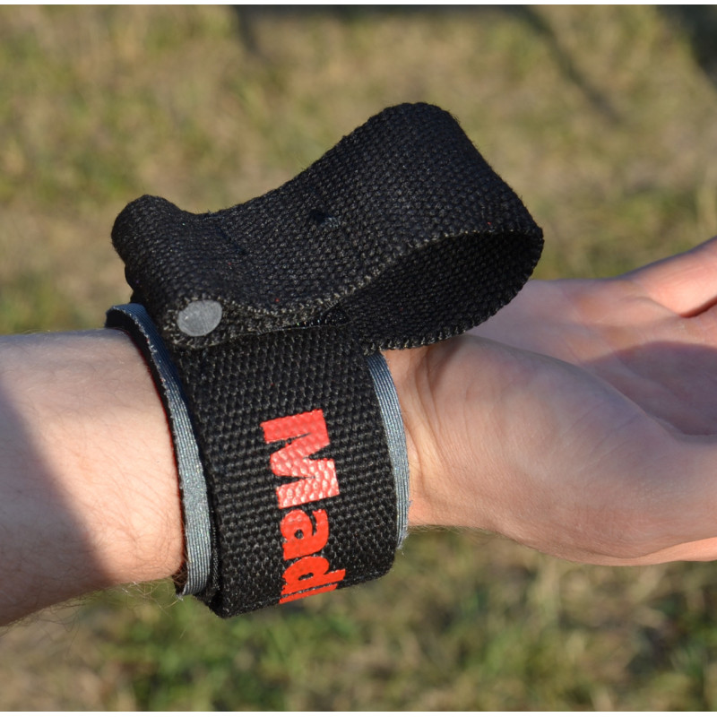Лямки для тяги MadMax MFA-332 PWR Straps+ Black/Grey/Red