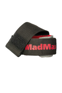 Лямки для тяги MadMax MFA-332 PWR Straps+ Black/Grey/Red