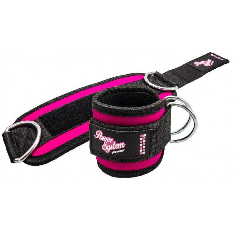 Манжети на щиколотку Power System PS-3450 Ankle Strap Gym Babe Pink