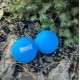 Массажный двойной силиконовый мяч PowerPlay PP-4355 Silicone Lacrosse Peanut Ball (6.312.6см.) Синий