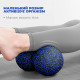 Масажний м*яч подвійний PowerPlay PP-4352 Epp foam peanut ball (d8*16cm.) Чорно/Синій