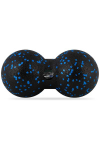 Масажний м*яч подвійний PowerPlay PP-4352 Epp foam peanut ball (d8*16cm.) Чорно/Синій