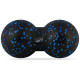 Масажний м*яч подвійний PowerPlay PP-4352 Epp foam peanut ball (d8*16cm.) Чорно/Синій