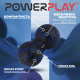 Масажний м*яч подвійний PowerPlay PP-4352 Epp foam peanut ball (d8*16cm.) Чорно/Синій