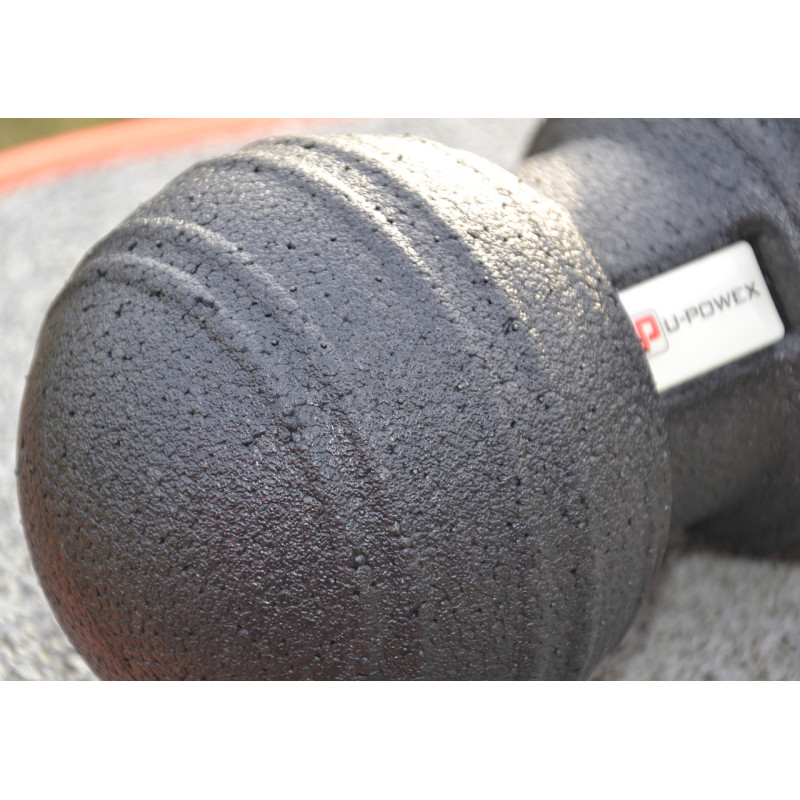 Масажний м*яч подвійний U-POWEX Epp foam peanut ball (d8*16cm.) Black