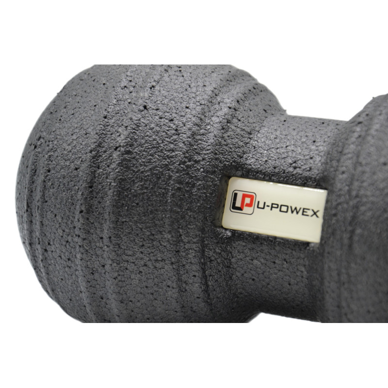 Масажний м*яч подвійний U-POWEX Epp foam peanut ball (d8*16cm.) Black