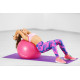 М*яч для фітнесу (фітбол) Power System PS-4011 ?55 cm PRO Gymball Pink