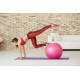 М*яч для фітнесу (фітбол) Power System PS-4011 ?55 cm PRO Gymball Pink