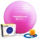 М*яч для фітнесу (фітбол) Power System PS-4011 ?55 cm PRO Gymball Pink