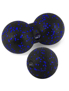 Набір м*ячів для масажу та йоги PowerPlay PP_4090 EPP (Комплект з 2 штук) Blue