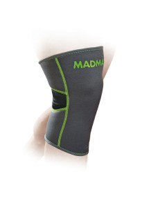 Наколінник MadMax MFA-294 Zahoprene Knee Support Dark Grey/Green (1шт.) M