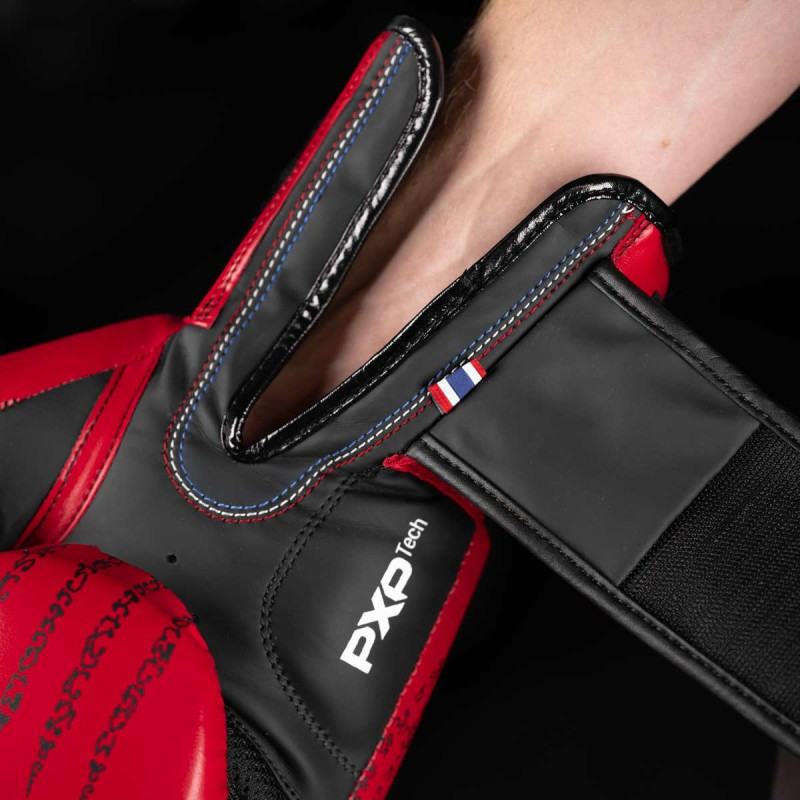 Боксерські рукавиці Phantom Muay Thai Red 12 унцій (капа в подарунок)