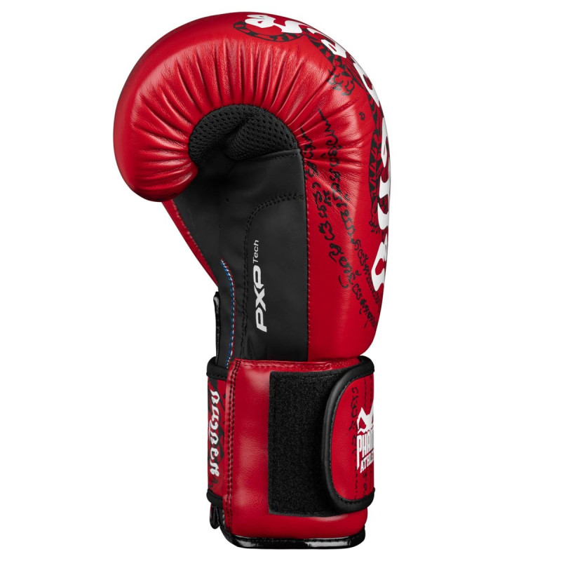 Боксерські рукавиці Phantom Muay Thai Red 12 унцій (капа в подарунок)