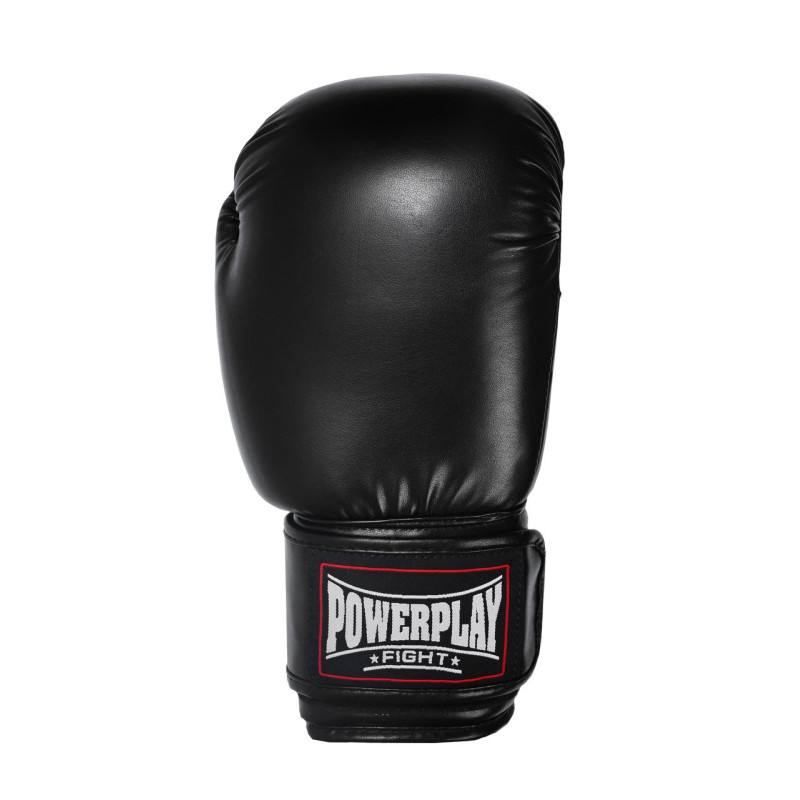 Боксерські рукавиці PowerPlay 3004 Classic Чорні 10 унцій