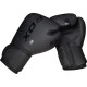 Перчатки для бокса RDX F6 Kara Matte Black 16 унций (капа в комплекте)