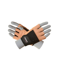 Рукавички для фітнесу MadMax MFG-444 Fitness Brown XL