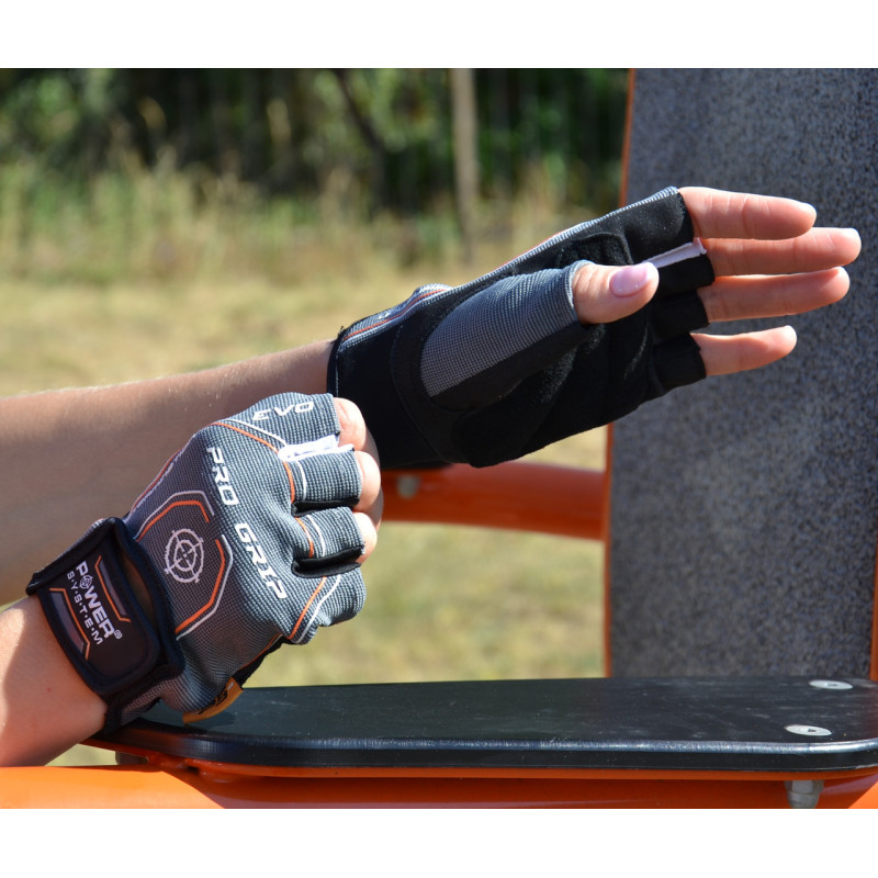 Рукавички для фітнесу Power System PS-2250E Pro Grip EVO Grey S