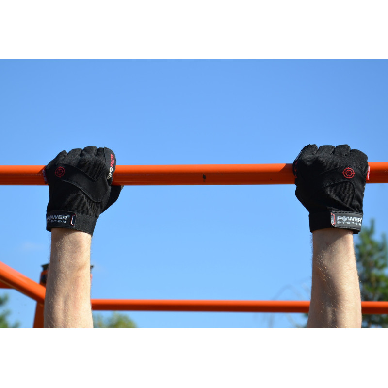 Рукавички для фітнесу Power System PS-2400 Ultra Grip Black M