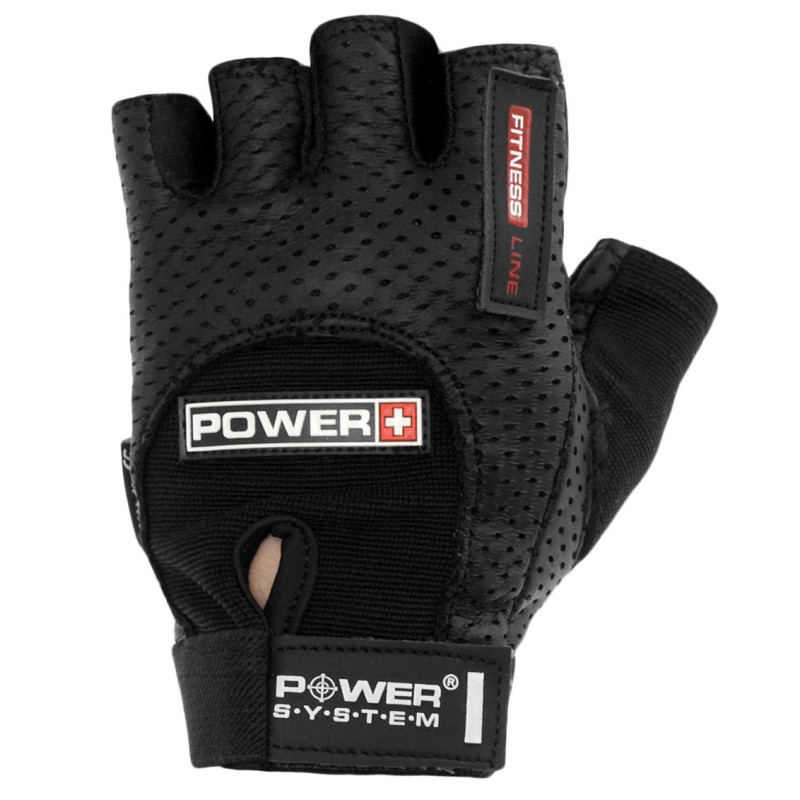 Рукавички для фітнесу Power System PS-2500 Power Plus Black M