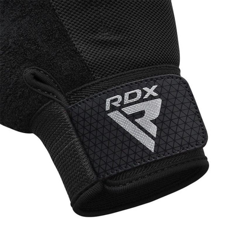 Рукавички для фітнесу RDX W1 Full Finger Plus Black XL