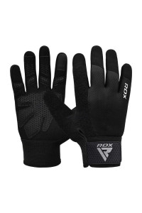 Рукавички для фітнесу RDX W1 Full Finger Plus Black XL