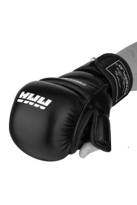Рукавиці для MMA PowerPlay 3026 Чорні XL