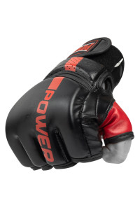 Перчатки для MMA PowerPlay 3093 Черные XL