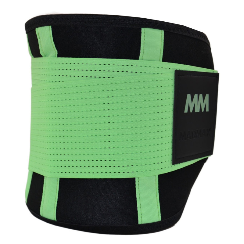 Пояс компресійний MadMax MFA-277 Slimming belt Black/neon green S