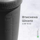Шейкер спортивний SmartShake металевий Reforce Stainless Steel 30oz/900ml Gray