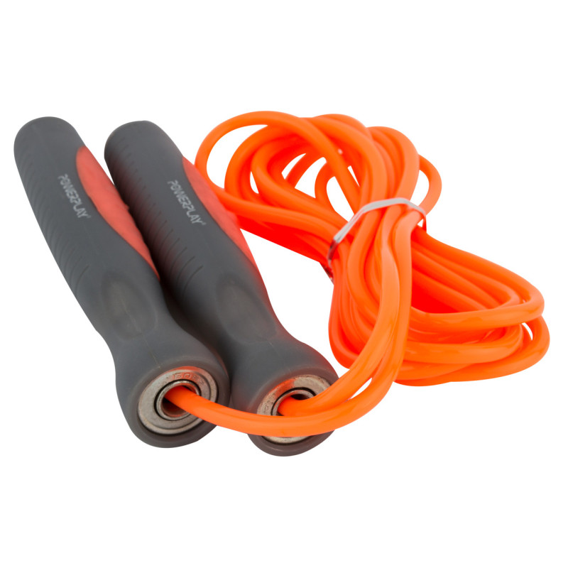 Скакалка PowerPlay 4204 Classic Jump Rope Помаранчева (2,7m.)