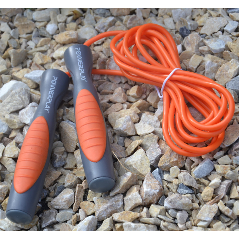 Скакалка PowerPlay 4204 Classic Jump Rope Помаранчева (2,7m.)