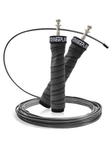 Скакалка швидкісна на підшипниках PowerPlay 4208 Fitness Jump Rope Чорна (3m.)