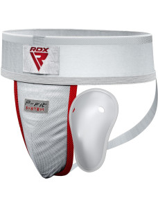 Захист паху RDX H1 Supporter White Plus M