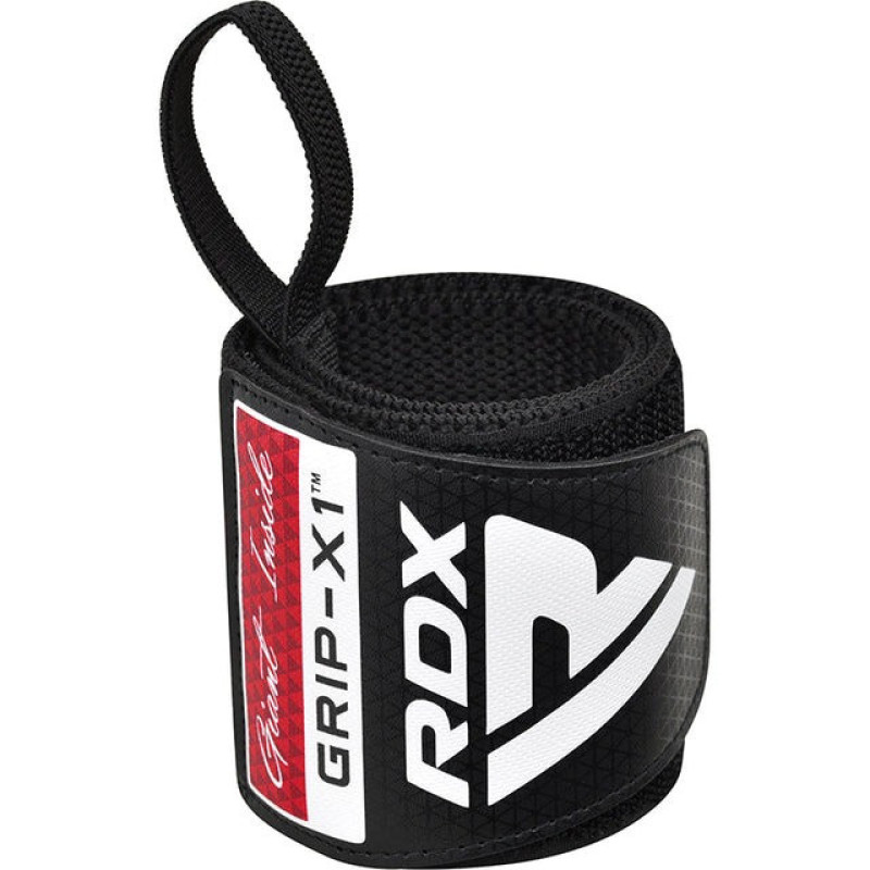 Бинти для зап*ясть (кистьові бинти) RDX GYM WRIST WRAP R11 BLACK/WHITE