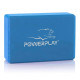Блок для йоги 2 шт. (пара) PowerPlay 4006 Yoga Brick EVA Сині