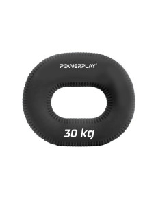 Еспандер кистьовий силіконовий PowerPlay PP-4336 Hand Grip Hard 30 кг. Чорний