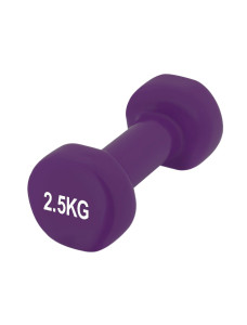 Гантель вінілова PowerPlay 4125 Achilles 2.5 кг. Фіолетова (1шт.)
