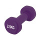 Гантели виниловые PowerPlay 4125 Achilles 22.5 кг. Фиолетовые (пара – 2шт.)