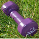 Гантели виниловые PowerPlay 4125 Achilles 22.5 кг. Фиолетовые (пара – 2шт.)