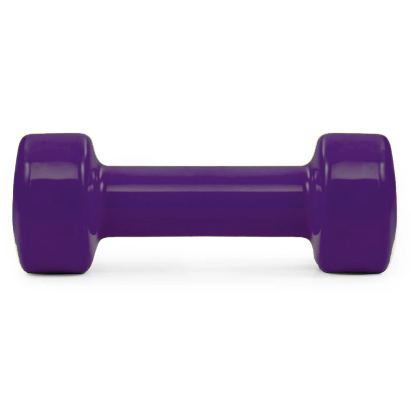 Гантели виниловые PowerPlay 4125 Achilles 22.5 кг. Фиолетовые (пара – 2шт.)