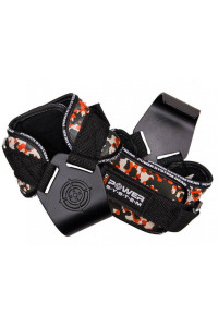 Гаки для тяги на зап*ястя Power System PS-3370 Hooks Camo Black/Red L