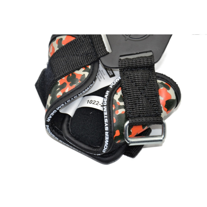 Гаки для тяги на зап*ястя Power System PS-3370 Hooks Camo Black/Red L