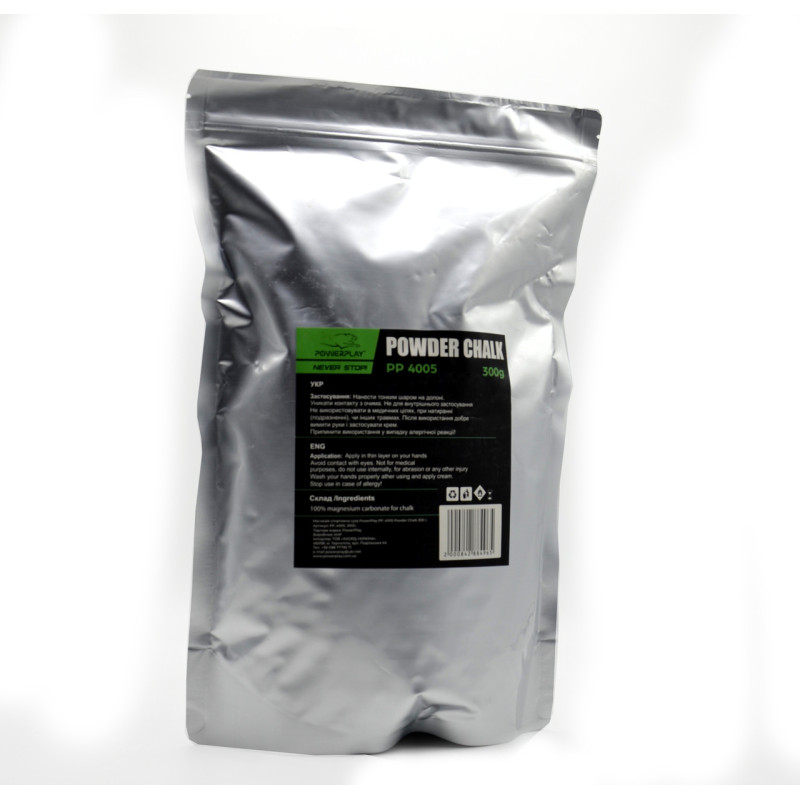 Магнезия спортивная сухая PowerPlay PP_4005 Powder Chalk 300 г.