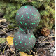 Масажний м*яч подвійний PowerPlay PP-4352 Epp foam peanut ball (d8*16cm.) Чорно/Зелений