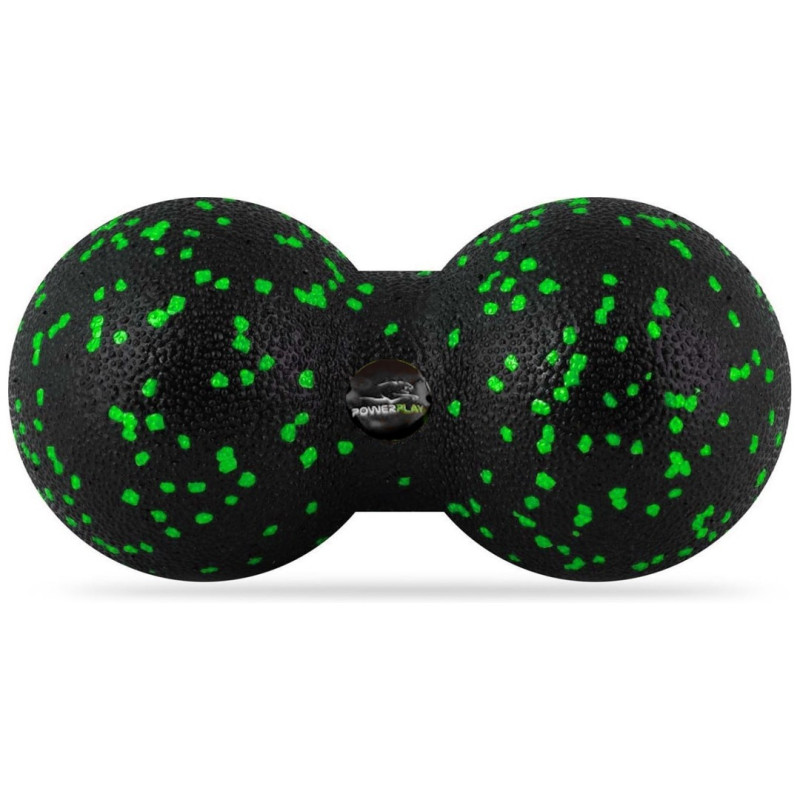 Набір м*ячів для масажу та йоги PowerPlay PP_4090 EPP (Комплект з 2 штук) Green